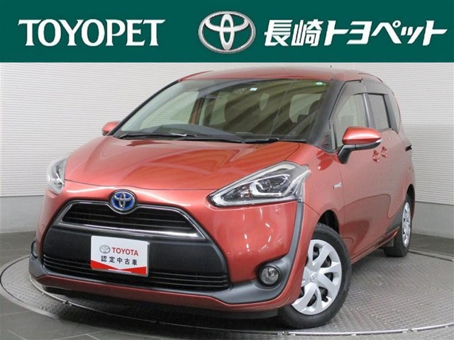 中古車 トヨタ シエンタ ハイブリッド 1 5 G の中古車詳細 71 000km レッド 長崎県 129万円 中古車情報 中古車 検索なら 車選びドットコム 車選び Com