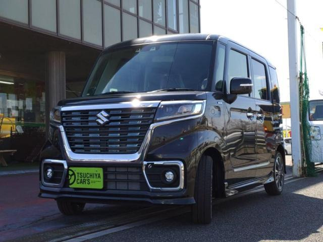 中古車 スズキ スペーシアカスタム の中古車詳細 登録済未使用車 6km走行 クロ 千葉県 160 8万円 中古車情報 中古 車検索なら 車選びドットコム 車選び Com