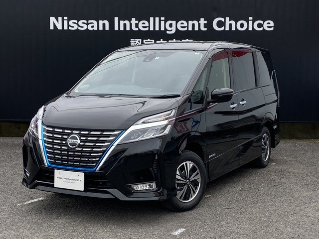 中古車 日産 セレナ 1 2 E Power ハイウェイスター V の中古車詳細 3 000km ブラック 福島県 362万円 中古 車情報 中古車検索なら 車選びドットコム 車選び Com