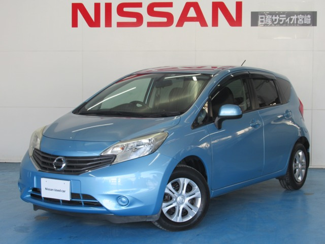 中古車 日産 ノート 1 2 X Dig S の中古車詳細 80 000km ライトブルー 宮崎県 58 5万円 中古車情報 中古車検索なら 車選びドットコム 車選び Com