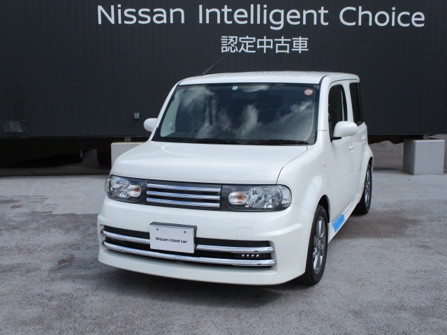 中古車 日産 キューブ 1 5 ライダー パフォーマンススペック の中古車詳細 106 000km パールホワイト 大分県 39 8万円 中古車情報 中古車検索なら 車選びドットコム 車選び Com