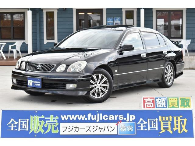 中古車 トヨタ アリスト 3 0 V300 ベルテックスエディション の中古車詳細 58 849km ブラック 兵庫県 159万円 中古車情報 中古車検索なら 車選びドットコム 車選び Com