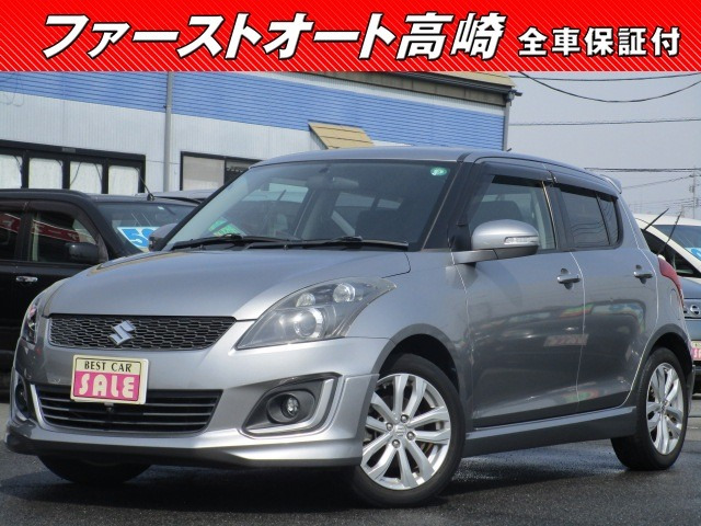 中古車情報 スズキ スイフト 1 2 Rs ワンオーナー 修復歴無し の中古車詳細 走行距離 6 9万km カラー グレーメタリック 販売地域 群馬県高崎市 中古車を探すなら Carme カーミー 中古車