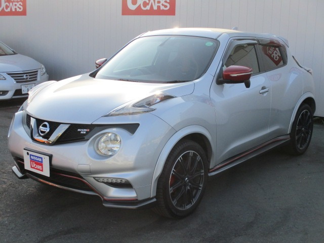 中古車 日産 ジューク 1 6 Nismo Rs 4wd の中古車詳細 36 000km シルバー 東京都 1 8万円 中古車情報 中古車検索なら 車選びドットコム 車選び Com