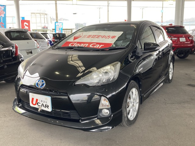 中古車 トヨタ アクア 1 5 G の中古車詳細 83 000km ブラック 福井県 58万円 中古車情報 中古車検索なら 車 選びドットコム 車選び Com