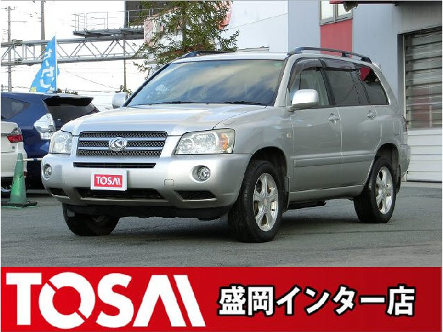 中古車 トヨタ クルーガーハイブリッド 3 3 Gパッケージ 4wd の中古車詳細 59 000km シルバー 岩手県 59 8万円 中古 車情報 中古車検索なら 車選びドットコム 車選び Com