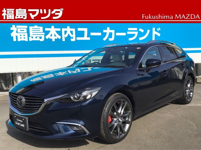 中古車 マツダ アテンザワゴン 2 2 Xd Lパッケージ の中古車詳細 26 000km ダークブルー 福島県 214 8万円 中古車 情報 中古車検索なら 車選びドットコム 車選び Com