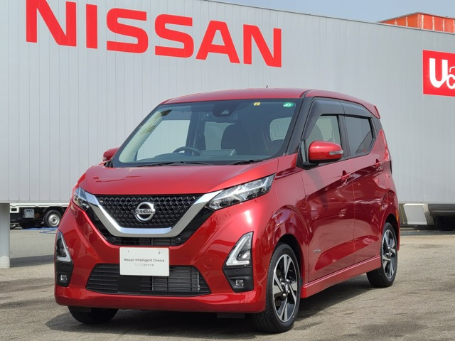 中古車 日産 デイズ ハイウェイスター Gターボ プロパイロット エディション の中古車詳細 4 000km レッド 福岡県 150万円 中古車情報 中古車検索なら 車選びドットコム 車選び Com