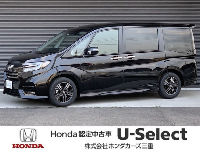 中古車 ホンダ ステップワゴン 2 0 スパーダ ハイブリッド G Ex ホンダセンシング の中古車詳細 3 000km ブラック 三重県 369 9万円 中古車情報 中古車検索なら 車選びドットコム 車選び Com