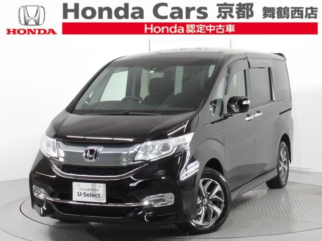 中古車 ホンダ ステップワゴン 1 5 スパーダ 4wd の中古車詳細 67 000km ブラックパール 京都府 155万円 中古車情報 中古車検索なら 車選びドットコム 車選び Com