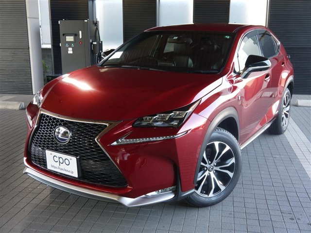 中古車 レクサス Nx300h Fスポーツ の中古車詳細 72 000km レッドメタリック 熊本県 350万円 中古車情報 中古 車検索なら 車選びドットコム 車選び Com