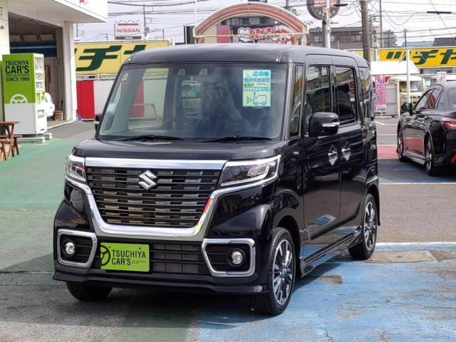 中古車 スズキ スペーシアカスタム の中古車詳細 登録済未使用車 4km走行 クロ 千葉県 160 8万円 中古車情報 中古車検索なら 車選びドットコム 車選び Com