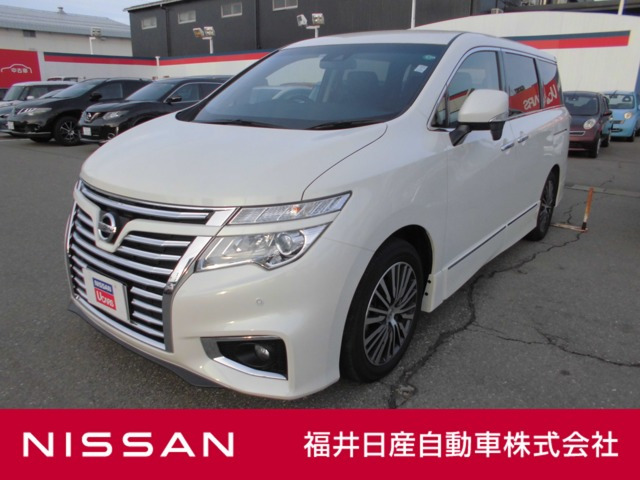 中古車 日産 エルグランド 2 5 250ハイウェイスターs 4wd の中古車詳細 22 000km パール 福井県 290 8万円 中古車情報 中古車検索なら 車選びドットコム 車選び Com