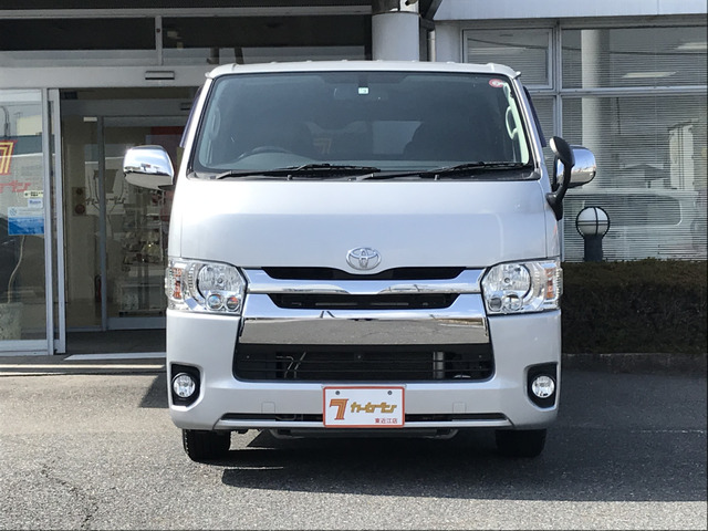 中古車 トヨタ ハイエースバン 3 0 スーパーgl ロング ディーゼル 社外フルセグナビ の中古車詳細 57 000km 1e7 シルバーマイカm 滋賀県 242 8万円 中古車情報 中古車検索なら 車選びドットコム 車選び Com