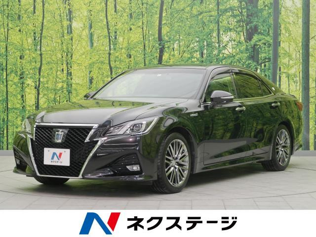 中古車 トヨタ クラウンハイブリッド アスリート 2 5 S の中古車詳細 101 690km プレシャスブラックパール 福岡県 219 9万円 中古車情報 中古車検索なら 車選びドットコム 車選び Com