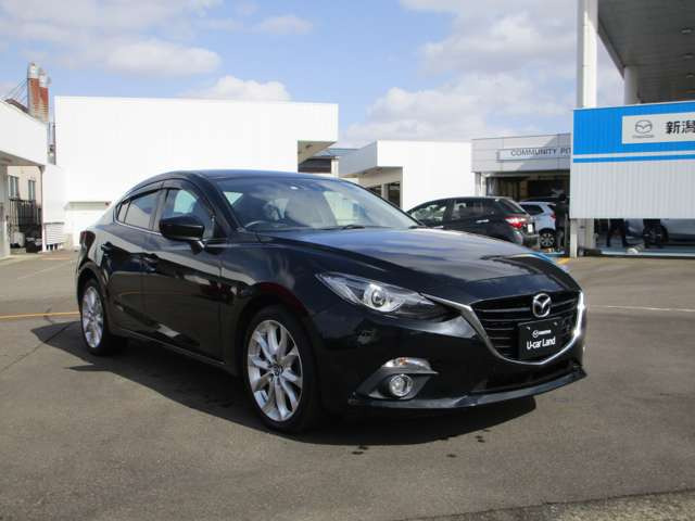 中古車 マツダ アクセラハイブリッド 2 0 ハイブリッドs Lパッケージ の中古車詳細 68 000km ブラック 新潟県 132 8万円 中古車情報 中古車検索なら 車選びドットコム 車選び Com