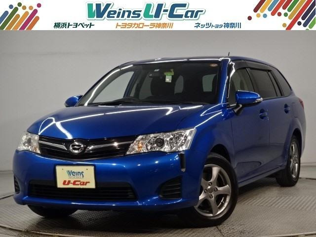 中古車 トヨタ カローラフィールダー 1 5 G の中古車詳細 57 000km ブルーメタリック 神奈川県 70万円 中古車情報 中古車 検索なら 車選びドットコム 車選び Com