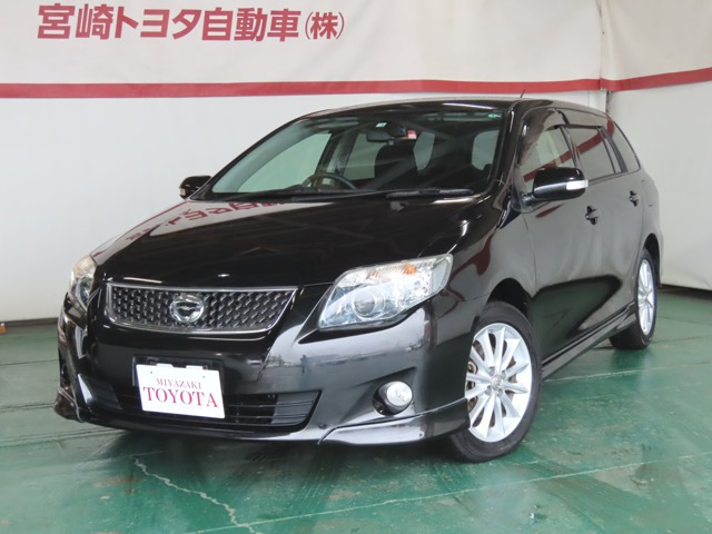 中古車 トヨタ カローラフィールダー 1 8 S エアロツアラー の中古車詳細 45 000km ブラック 宮崎県 79 8万円 中古車 情報 中古車検索なら 車選びドットコム 車選び Com