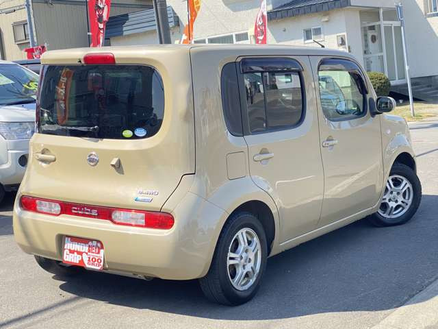 中古車 日産 キューブ 1 5 15x Four 4wd ナビbカメラエンスタ走行5万km車検整備 の中古車詳細 55 000km ベージュ 北海道 29 8万円 中古車情報 中古車検索なら 車選びドットコム 車選び Com