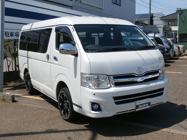 中古車 トヨタ ハイエースバン 2 7 スーパーgl ワイド ロング ミドルルーフ 4wd の中古車詳細 134 000km パールホワイト 新潟県 185万円 中古車情報 中古車検索なら 車選びドットコム 車選び Com
