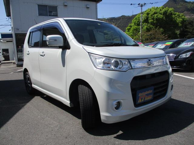 中古車 スズキ ワゴンrスティングレー T ターボ車 アイドリングストップ の中古車詳細 132 000km パール 香川県 27万円 中古車情報 中古車検索なら 車選びドットコム 車選び Com