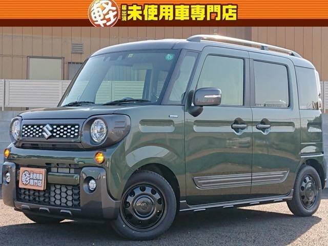 登録済未使用車情報 スズキ スペーシア ハイブリッド Hybrid Xz 修復歴無し の中古車詳細 走行距離 登録済未使用車 10km カラー ダークグリーンブラックツートン 販売地域 千葉県千葉市花見川区 中古車を探すなら Carme カーミー 中古車