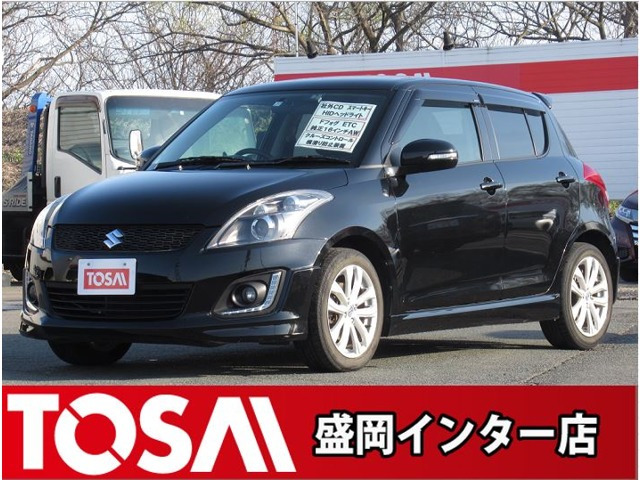 中古車 スズキ スイフト 1 2 Rs の中古車詳細 96 000km ブラック 岩手県 39 8万円 中古車情報 中古車検索なら 車選びドットコム 車選び Com