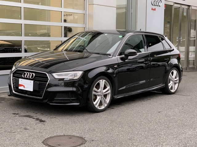 中古車 アウディ A3スポーツバック 1 4 Tfsi スポーツ Sラインパッケージ の中古車詳細 32 000km ブラック 千葉県 258万円 中古車情報 中古車検索なら 車選びドットコム 車選び Com