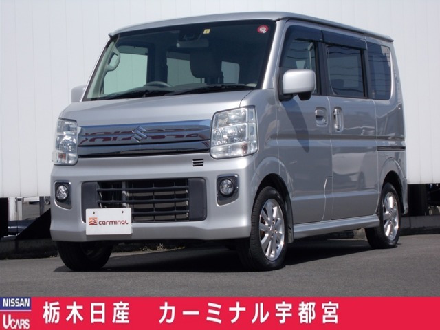 中古車 スズキ エブリイワゴン Pzターボ の中古車詳細 55 000km シルバー 栃木県 93 5万円 中古車情報 中古車検索なら 車 選びドットコム 車選び Com