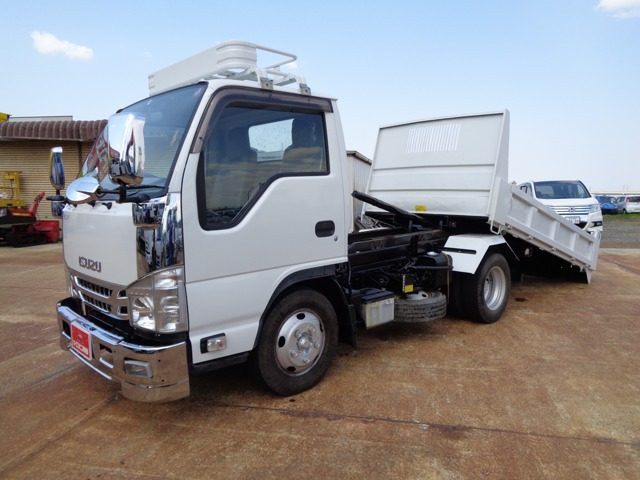 中古車 いすゞ エルフ ローダーダンプ 積載3t 新明和 の中古車詳細 130 000km ホワイト 新潟県 379万円 中古車情報 中古車検索なら 車選びドットコム 車選び Com