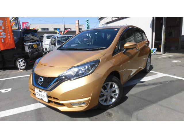 中古車 日産 ノート 1 2 E Power X の中古車詳細 36 000km ゴールド 岩手県 98万円 中古車情報 中古車検索なら 車選びドットコム 車選び Com