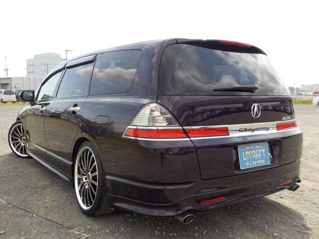 中古車 ホンダ オデッセイ 2 4 M エアロパッケージ ローダウン フルエアロ 社外19aw Etc の中古車詳細 106 000km パープル 神奈川県 30万円 中古車情報 中古車検索なら 車選びドットコム 車選び Com