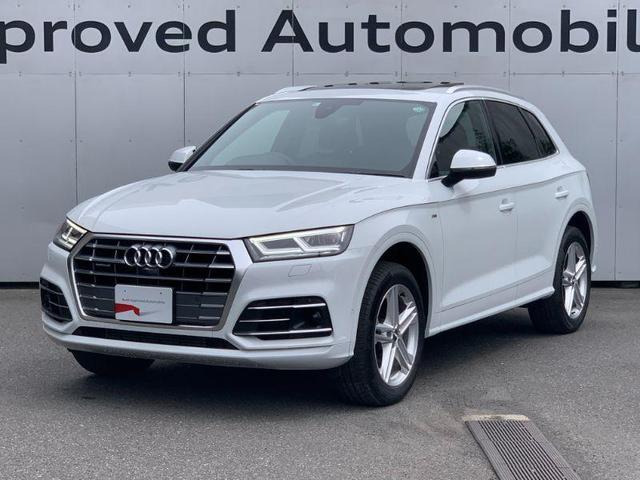 中古車 アウディ Q5 45 Tfsi クワトロ スポーツ Sラインパッケージ 4wd の中古車詳細 17 000km ホワイトメタリック 東京都 519万円 中古車情報 中古車検索なら 車選びドットコム 車選び Com
