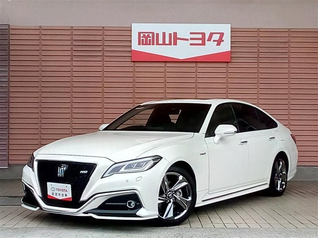 中古車 トヨタ クラウンハイブリッド 2 5 Rs アドバンス の中古車詳細 14 000km パールメタリック 岡山県 432 8万円 中古車情報 中古車検索なら 車選びドットコム 車選び Com