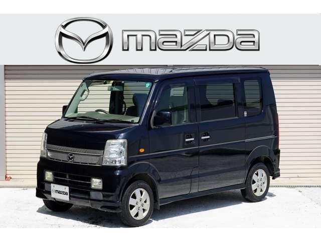 中古車 マツダ スクラムワゴン Pzターボ ロールーフ の中古車詳細 129 000km ブラックパール 岡山県 56 9万円 中古車 情報 中古車検索なら 車選びドットコム 車選び Com