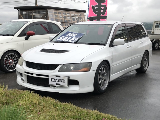 中古車 三菱 ランサーエボリューションワゴン 2 0 Gt A Mr 4wd の中古車詳細 148 000km パールホワイト 新潟県 137万円 中古車情報 中古車検索なら 車選びドットコム 車選び Com