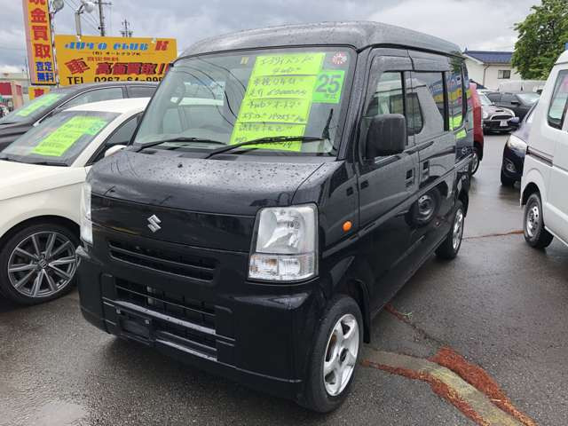 中古車 スズキ エブリイ Pa ハイルーフ 4wd の中古車詳細 67 000km ブラック 長野県 70万円 中古車情報 中古車 検索なら 車選びドットコム 車選び Com