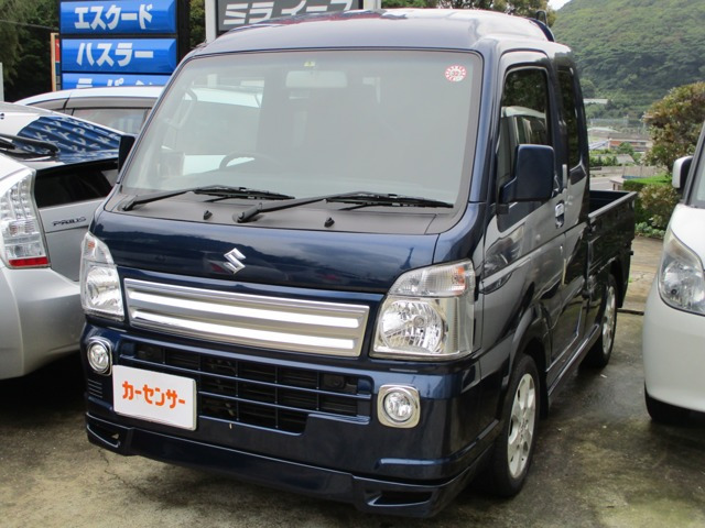 中古車 スズキ キャリイ スーパーキャリイ X 3方開 の中古車詳細 14 000km ダークブルー 長崎県 110万円 中古車情報 中古 車検索なら 車選びドットコム 車選び Com