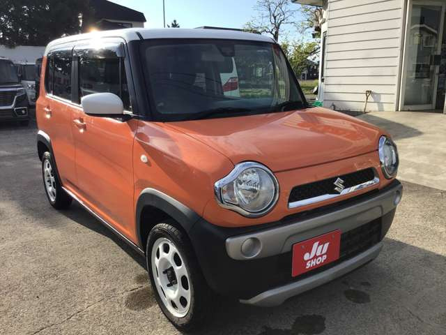 中古車 スズキ ハスラー G ターボ 4wd の中古車詳細 53 000km オレンジ 青森県 98万円 中古車情報 中古車検索なら 車選びドットコム 車選び Com