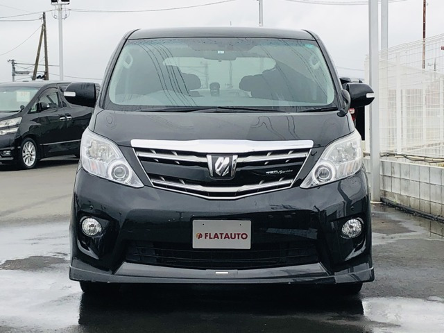 中古車 トヨタ アルファード 3 5 350s Cパッケージ プレミアムss Trdカスタム仕様 純正ナビ の中古車詳細 87 000km ブラック 千葉県 98万円 中古車情報 中古車検索なら 車選びドットコム 車選び Com