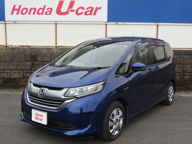中古車 ホンダ フリード 1 5 ハイブリッド G の中古車詳細 60 000km ブルー 鹿児島県 165万円 中古車情報 中古 車検索なら 車選びドットコム 車選び Com