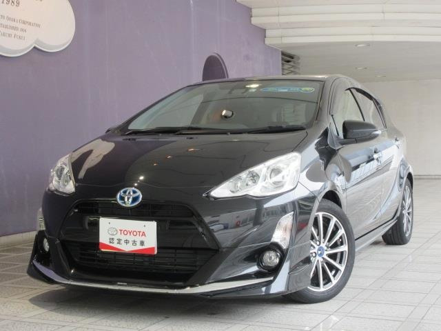 中古車 トヨタ アクア 1 5 S スタイルブラック の中古車詳細 16 000km ブラックメタリック 大阪府 138万円 中古車情報 中古車検索なら 車選びドットコム 車選び Com