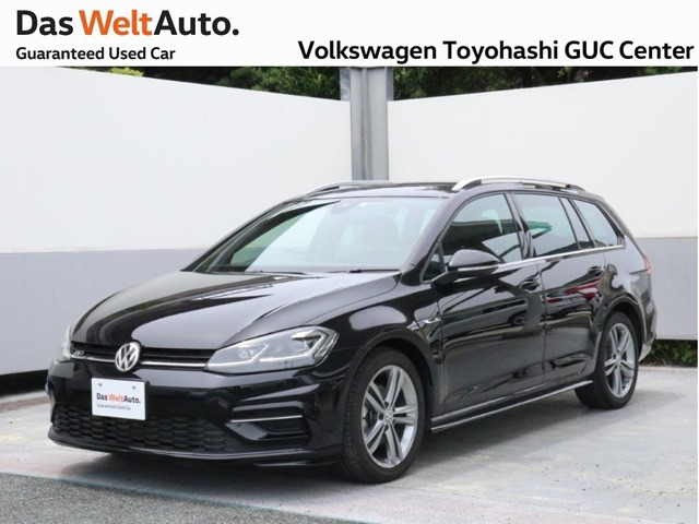 中古車 フォルクスワーゲン ゴルフヴァリアント Tsi Rライン の中古車詳細 14 000km ブラック 愛知県 235万円 中古車 情報 中古車検索なら 車選びドットコム 車選び Com