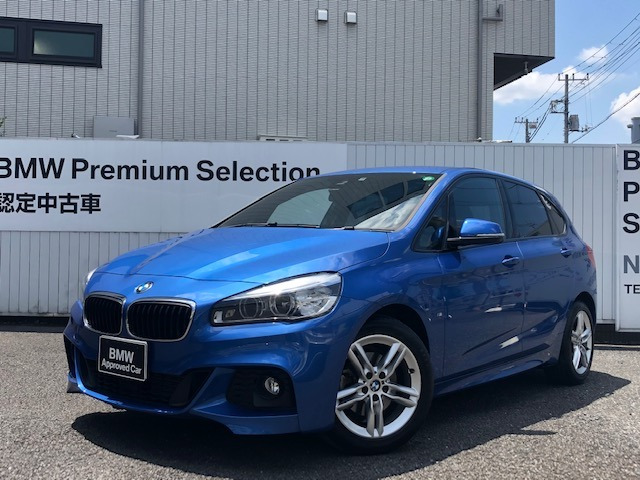 中古車 Bmw 218dアクティブツアラー Mスポーツ の中古車詳細 19 000km ブルー 東京都 180万円 中古車情報 中古車 検索なら 車選びドットコム 車選び Com