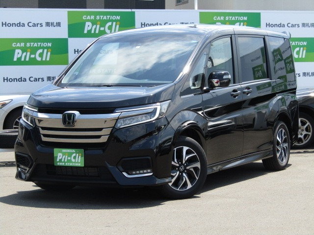 中古車 ホンダ ステップワゴン 1 5 スパーダ クールスピリット ホンダ センシング 4wd の中古車詳細 21 000km ブラックパール 北海道 269 5万円 中古車情報 中古車検索なら 車選びドットコム 車選び Com