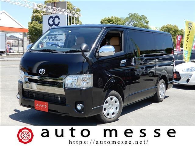 中古車 トヨタ ハイエースバン 3 0 スーパーgl ロング ディーゼル ダークプライム キャンピング 走行4000km の中古車詳細 4 000km ブラック 熊本県 368万円 中古車情報 中古車検索なら 車選びドットコム 車選び Com