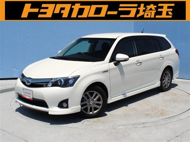 中古車 トヨタ カローラフィールダー 1 5 ハイブリッド G エアロツアラー の中古車詳細 80 000km パールメタリック 埼玉県 94 8万円 中古車情報 中古車検索なら 車選びドットコム 車選び Com