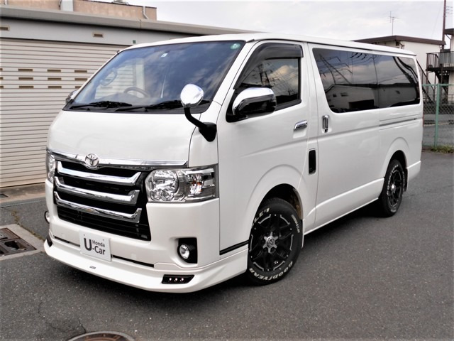 中古車 トヨタ ハイエースバン 2 0 スーパーgl ダークプライム ロング の中古車詳細 50 000km ホワイト 埼玉県 263万円 中古車情報 中古車検索なら 車選びドットコム 車選び Com