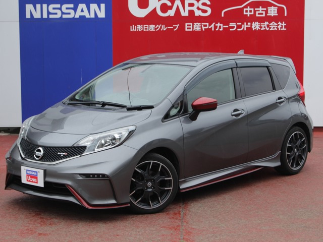 中古車 日産 ノート 1 6 Nismo S の中古車詳細 73 000km グレー 山形県 117万円 中古車情報 中古車検索なら 車選びドットコム 車選び Com