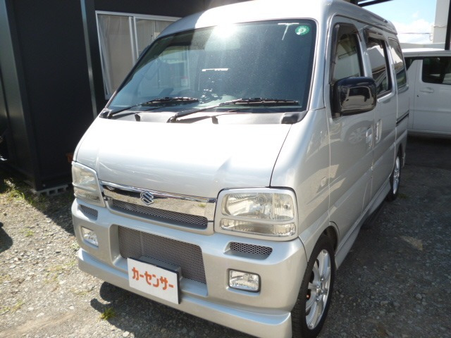 中古車 スズキ エブリイワゴン ジョイポップターボ Pz ハイルーフ の中古車詳細 58 000km シルバー 和歌山県 万円 中古車 情報 中古車検索なら 車選びドットコム 車選び Com